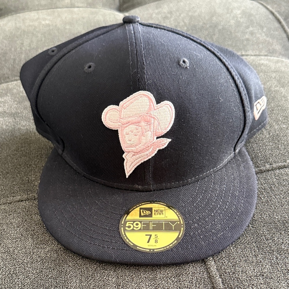 New Era Cap with Pink Sugar Land Space Cowboy